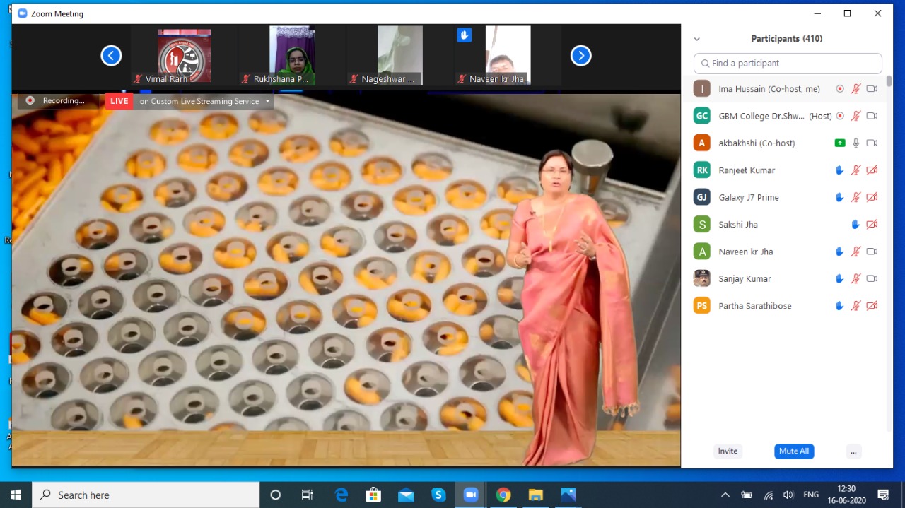 Webinar in E-content & Ic